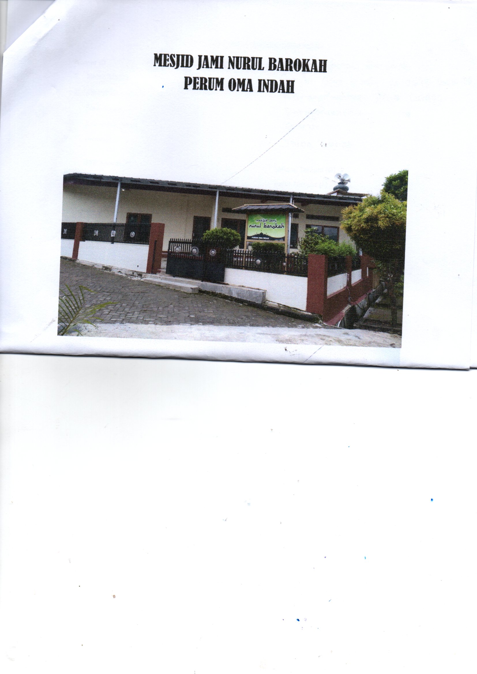 MASJID NURUL BAROKAH