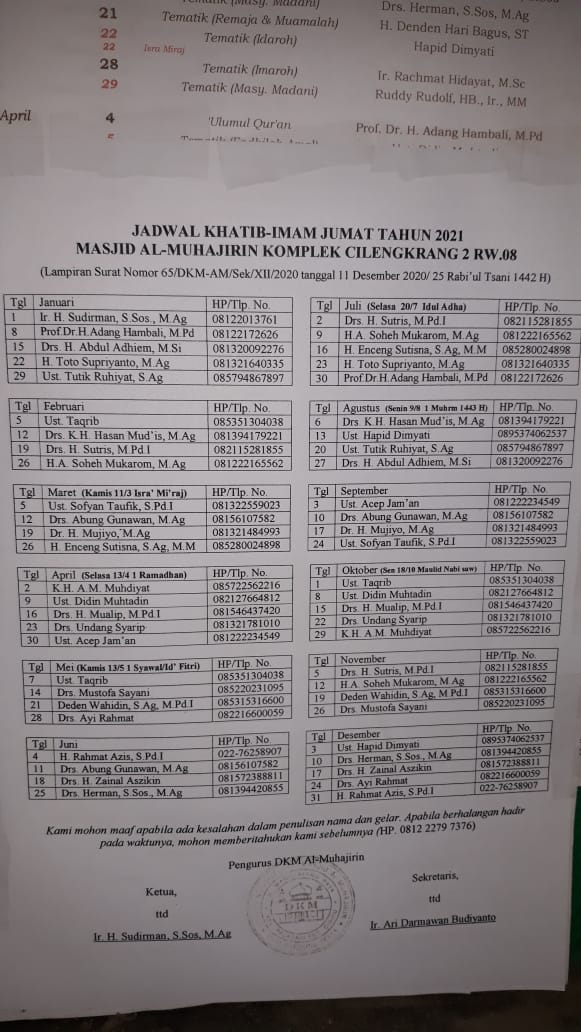 AL-MUHAJIRIN