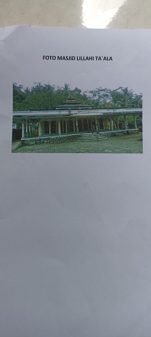 LILLAHI TA'ALA