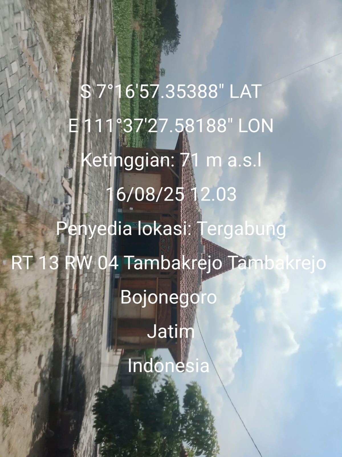 AL-HUDA DUSUN. WATANG DESA. TAMBAKREJO
