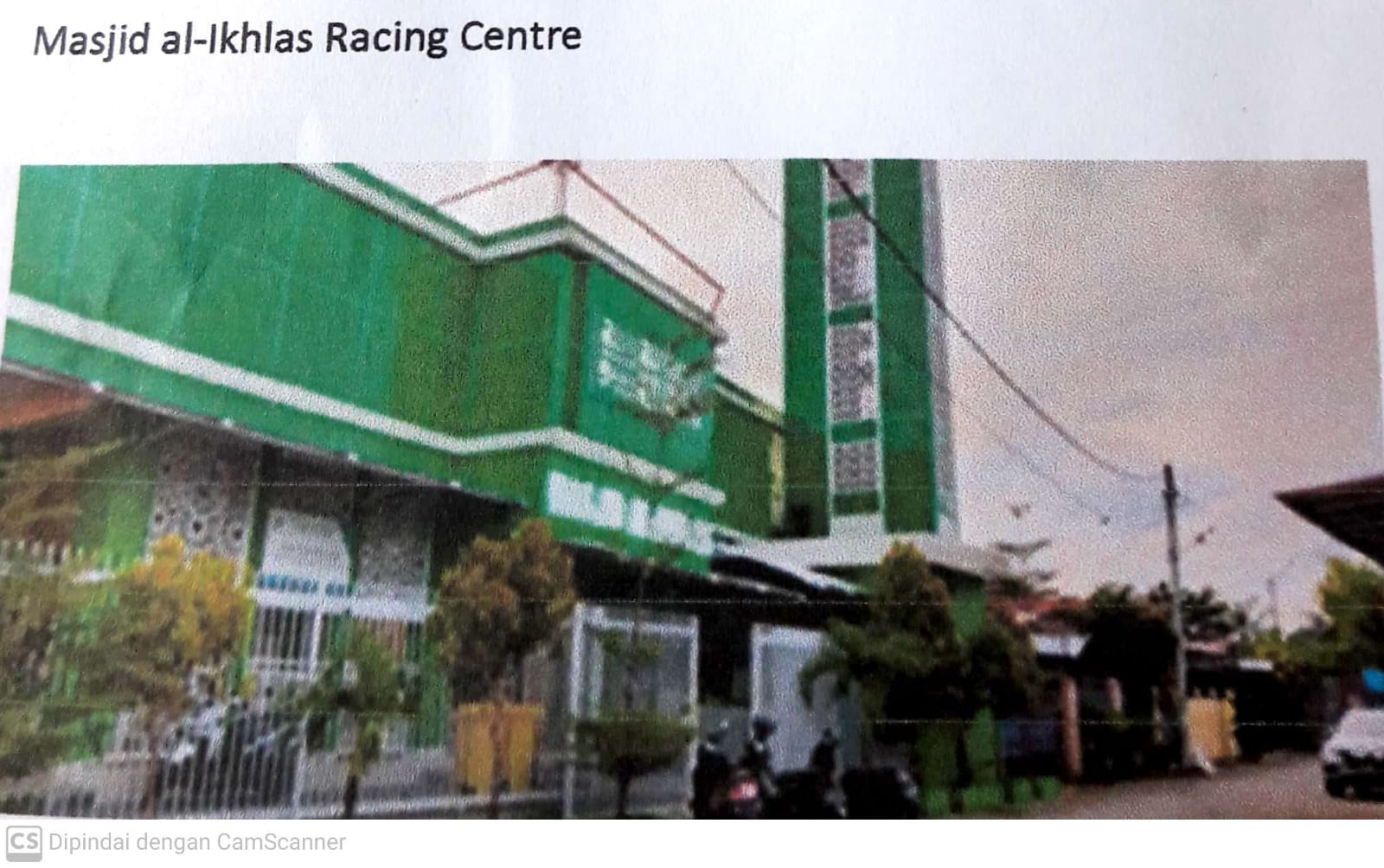 MESJID AL-IKHLAS RACING SENTRE