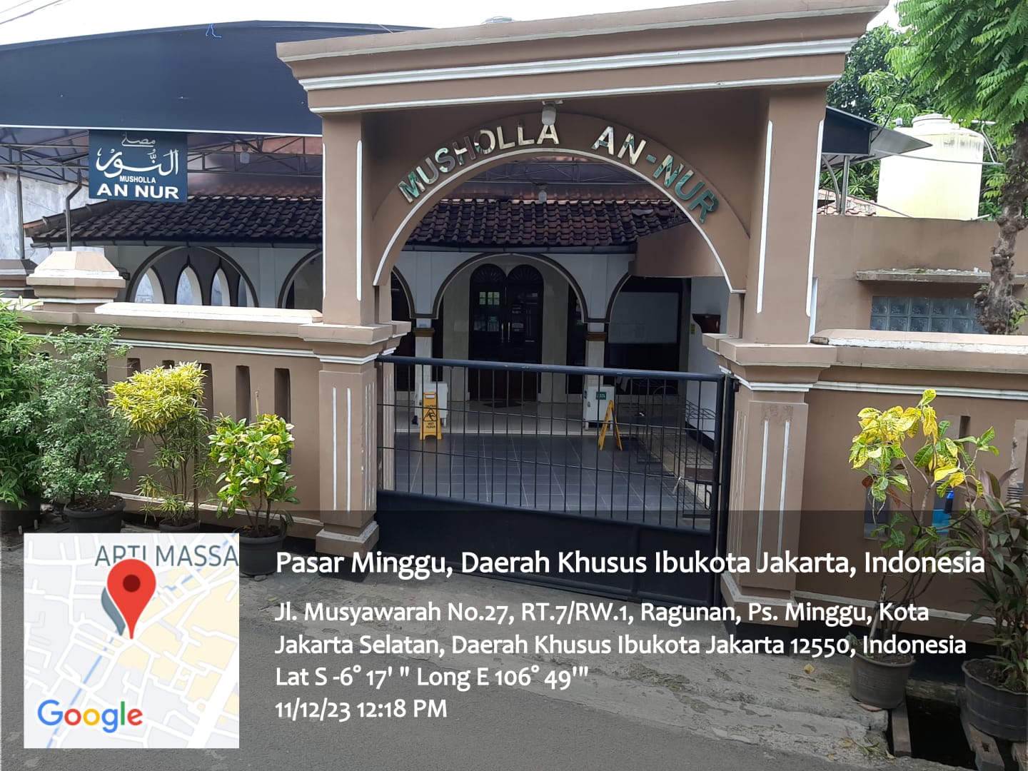 MUSHOLLA AN-NUR