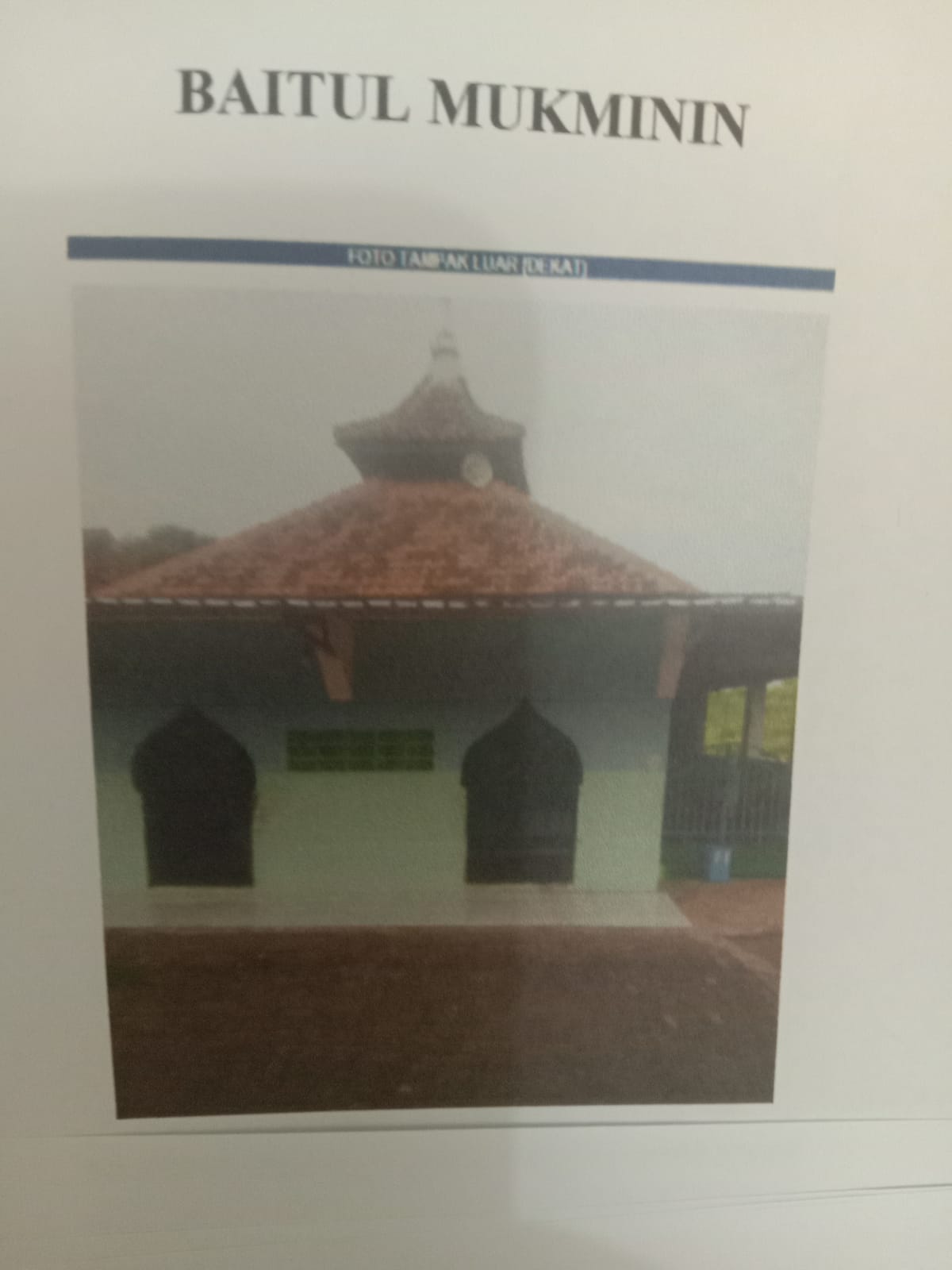 BAITUL MUKMININ