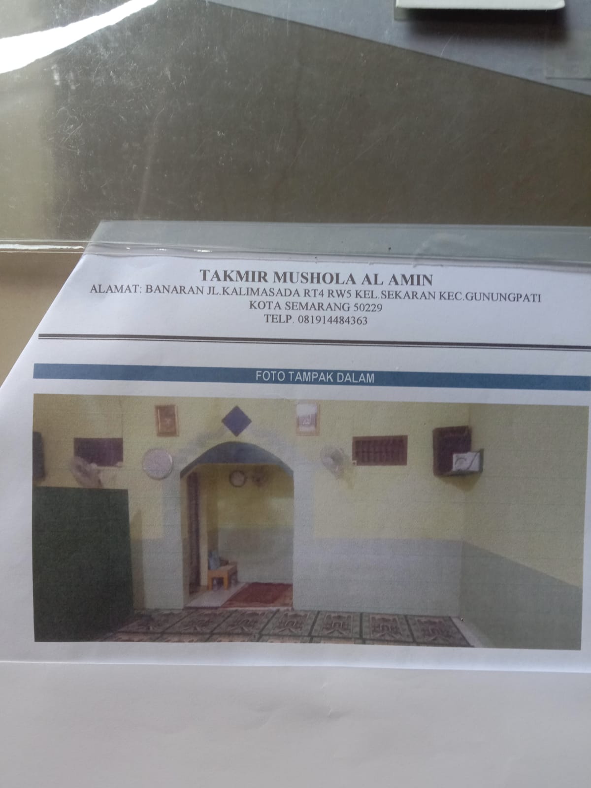 MUSHALLA AL-AMIN