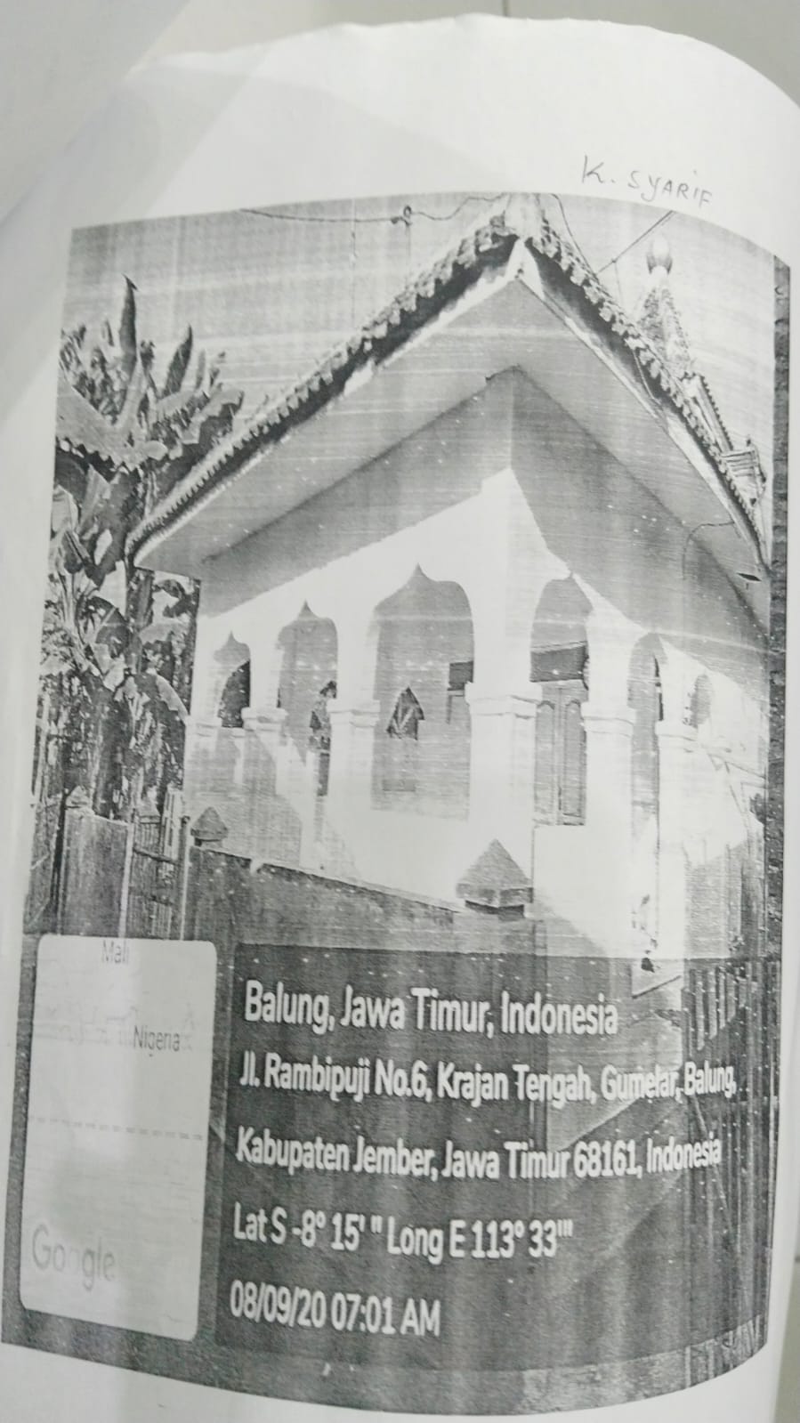 KYAI SYARIF