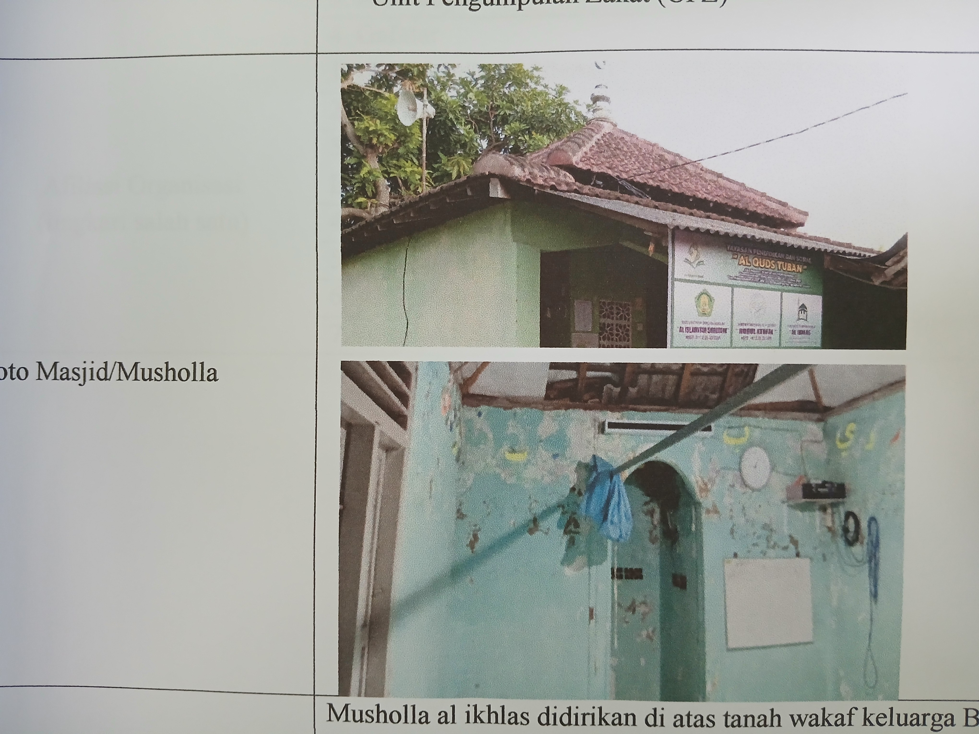MUSHOLLA AL-IKHLAS