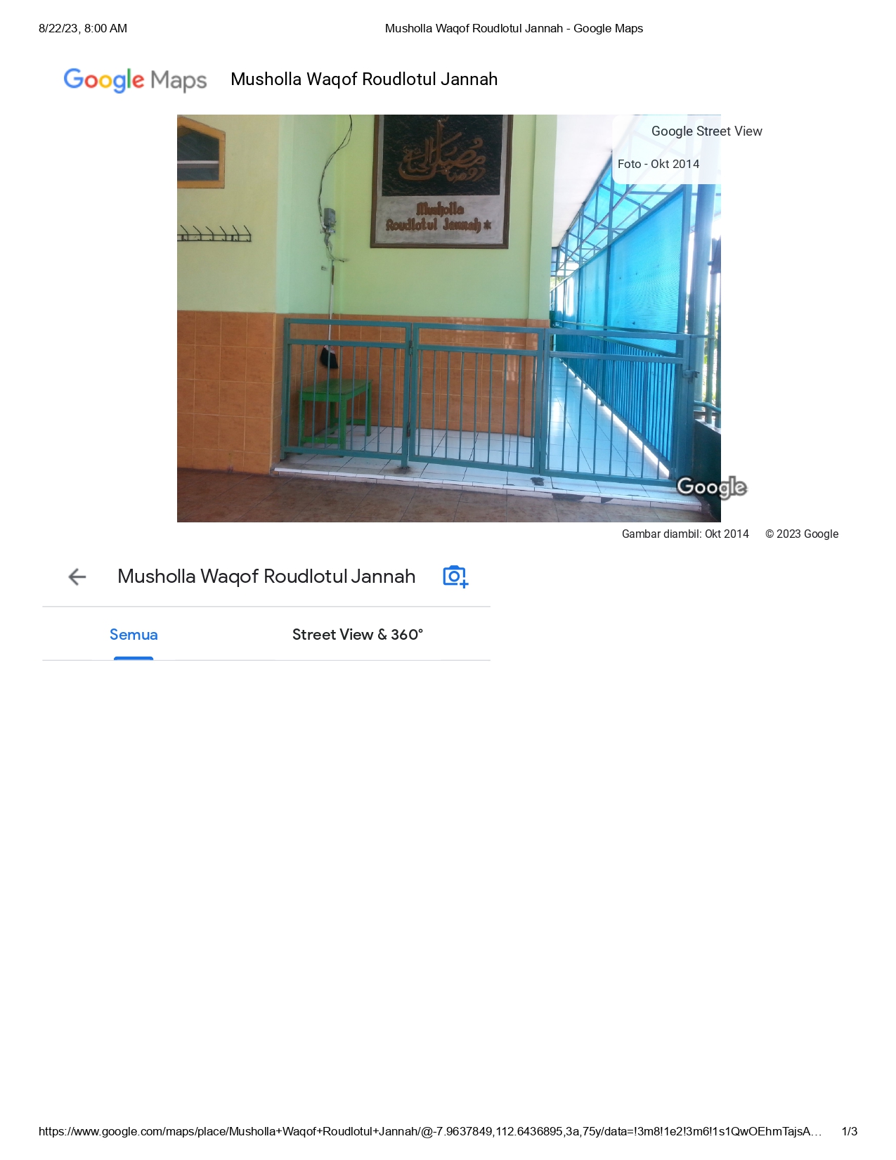 ROUDLOTUL JANNAH