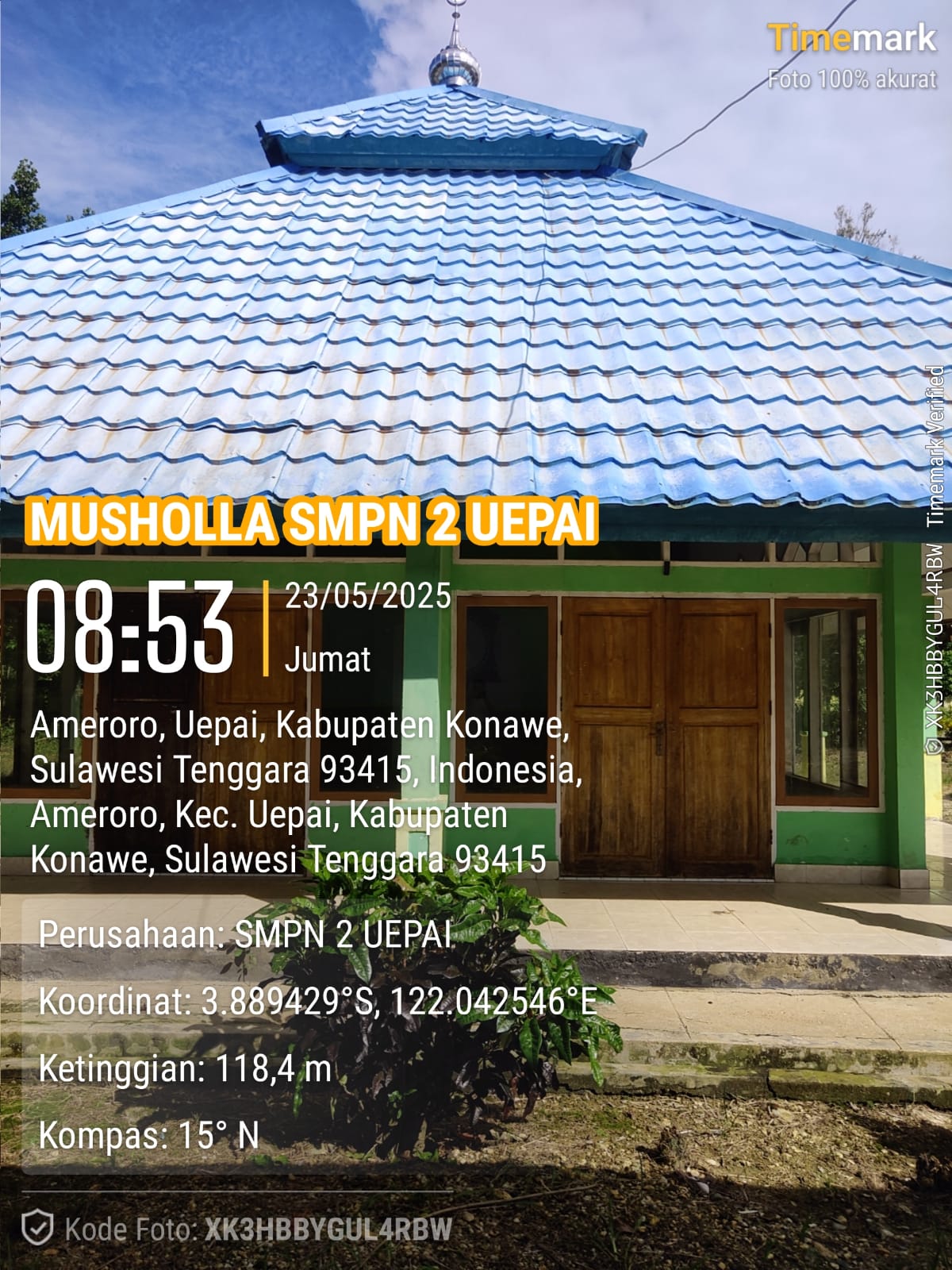 MUSHOLLAH SMP NEGERI 2 UEPAI